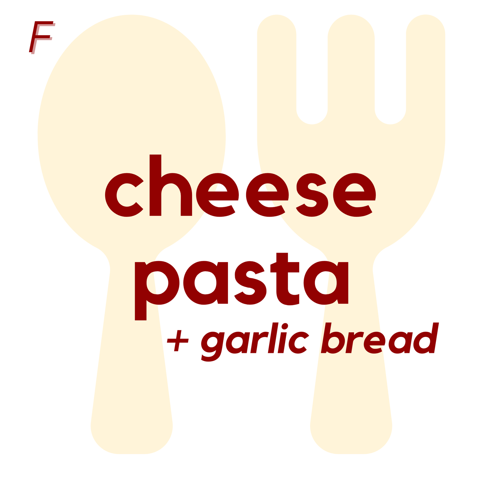 (09/18) FRI - Cheese Pasta and Garlic Bread | Fruit
