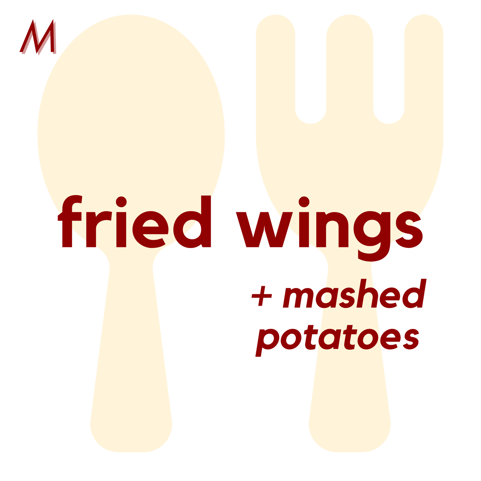 (10/13) MON - Fried Wings and Mashed Potatoes | Fruit