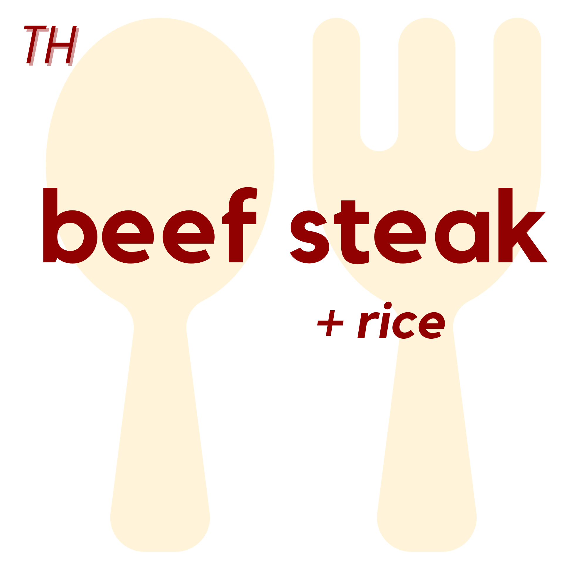 () THU - Beef Steak and Rice | Corn