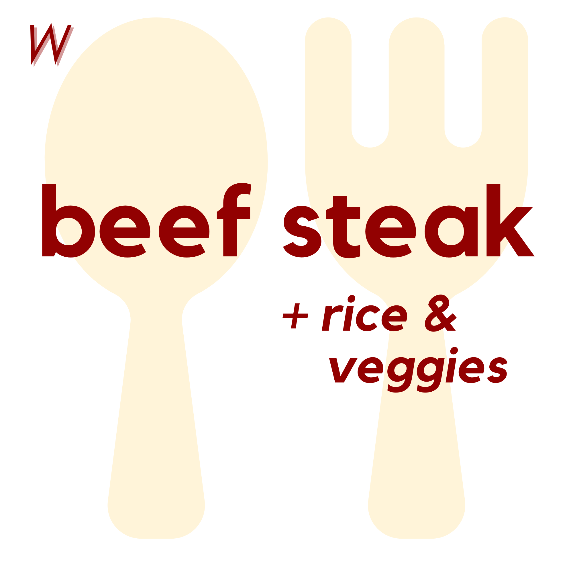 () WED - Beef Steak and Rice | Cake