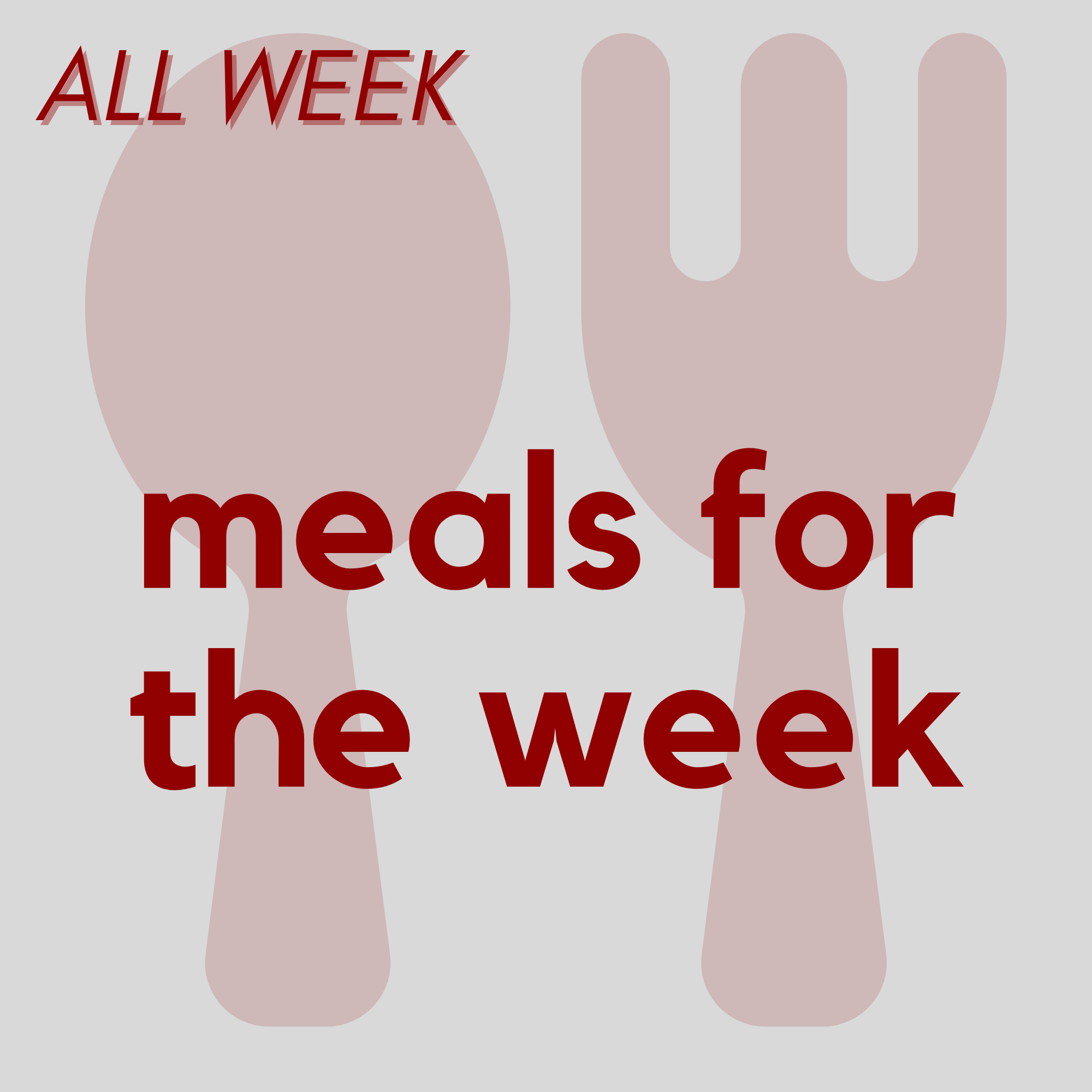 (01/21 - 01/24) Meals for the week | 4 days