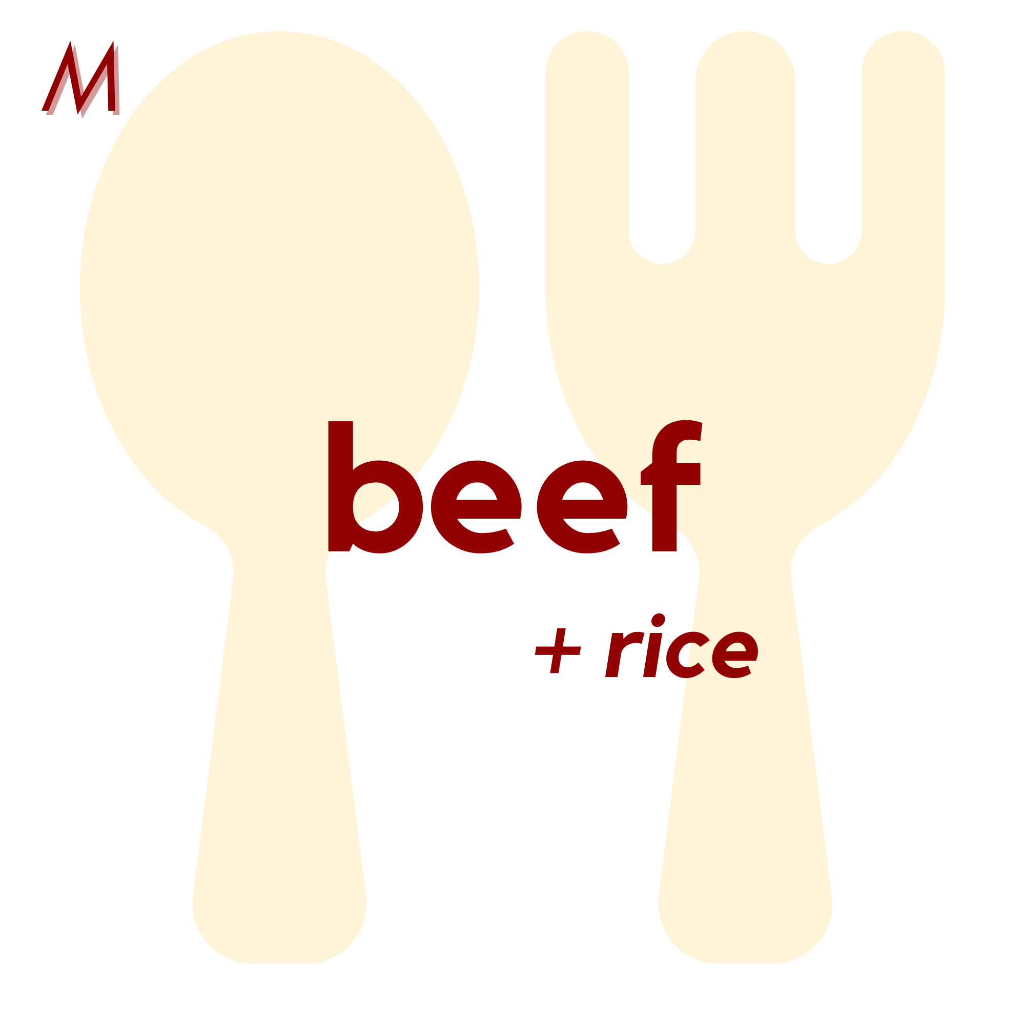 () MON - Beef and Rice | Veggies