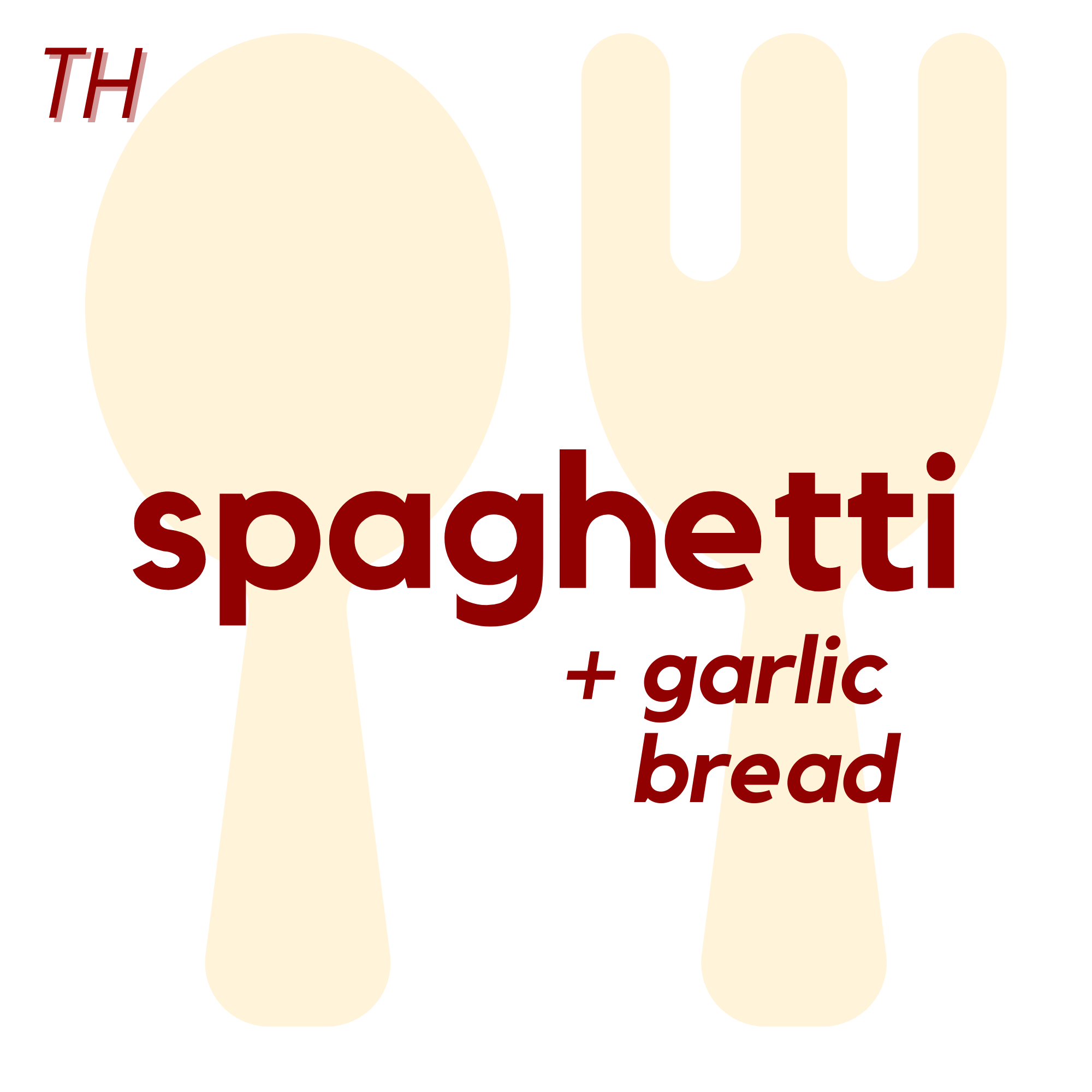 () THU - Spaghetti and Garlic Bread | Brownie