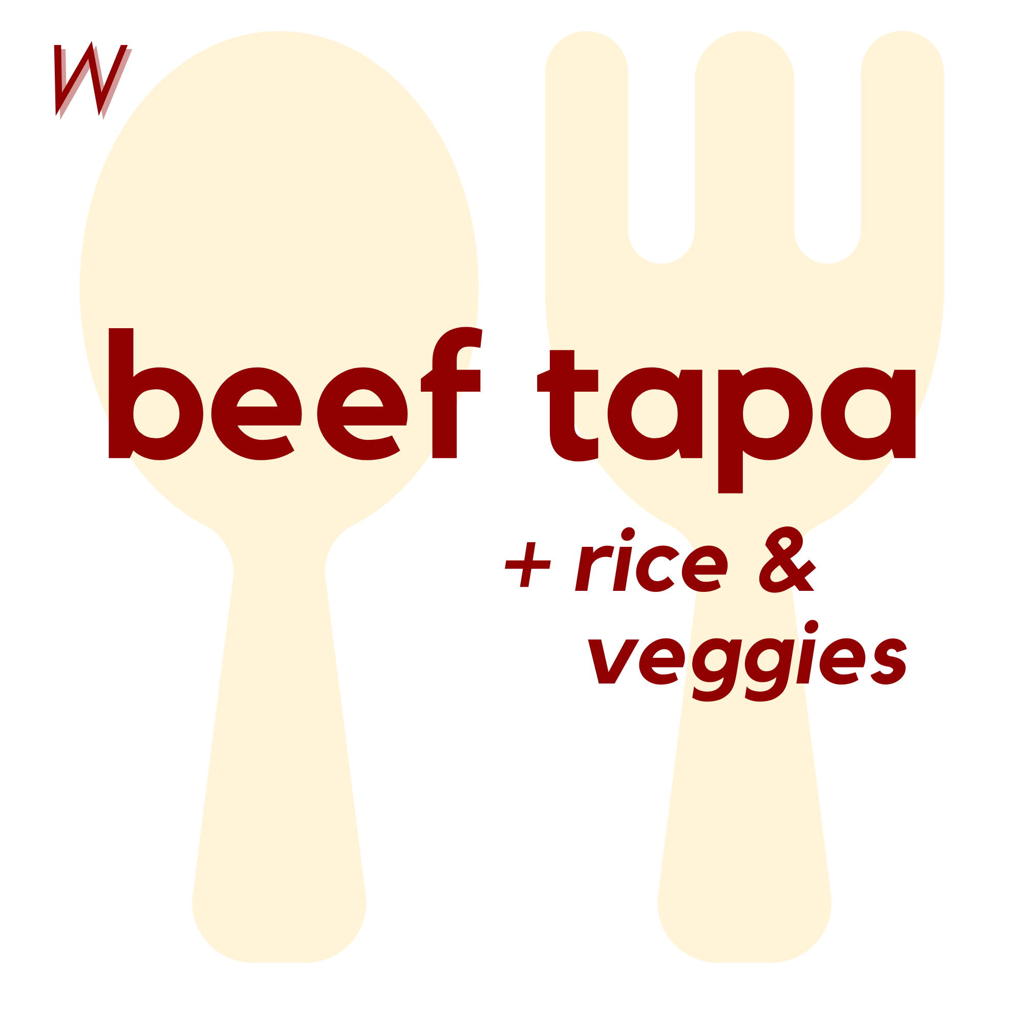 () WED - Beef Tapa and Rice | Veggies