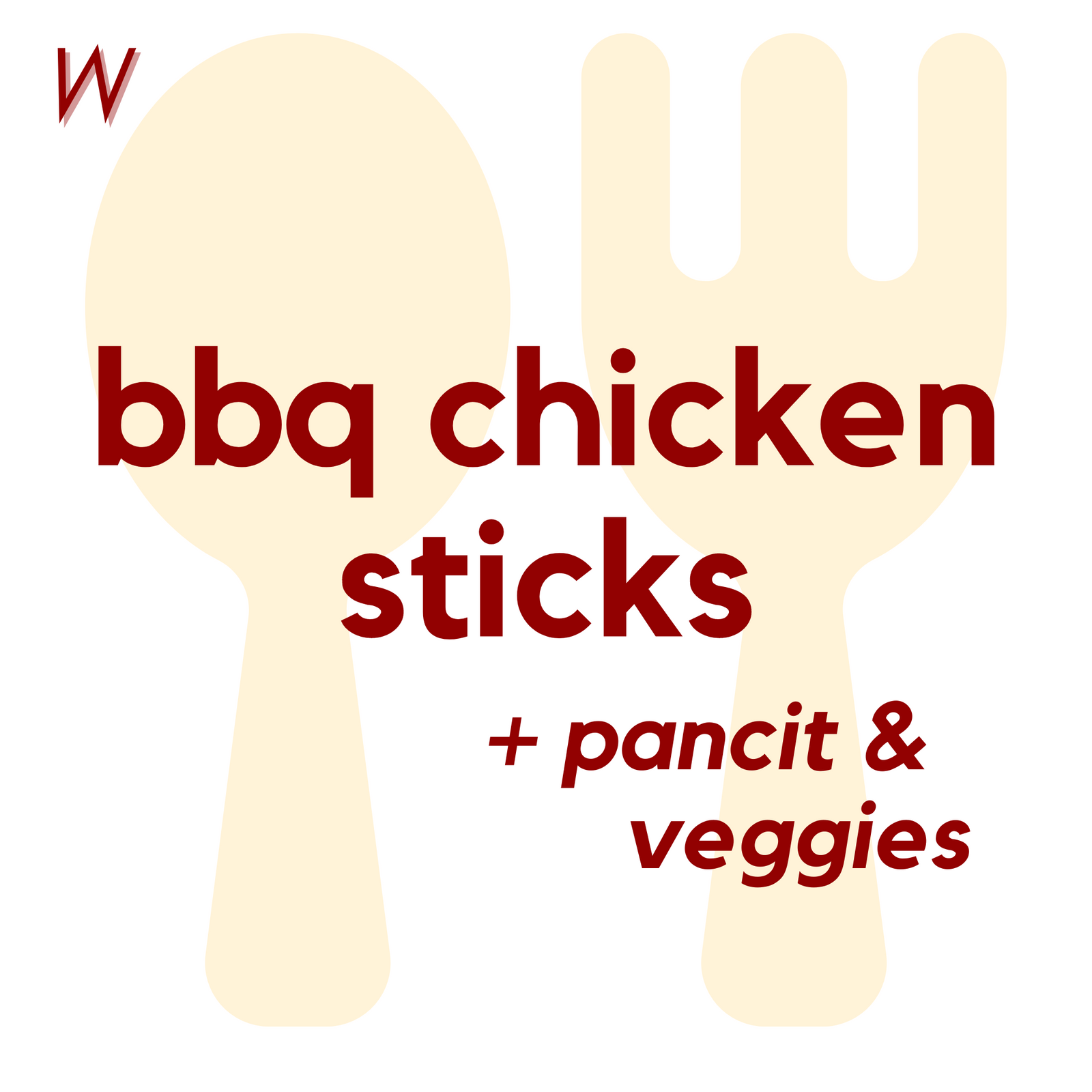 (12/03) WED - BBQ Chicken Sticks and Rice | Corn